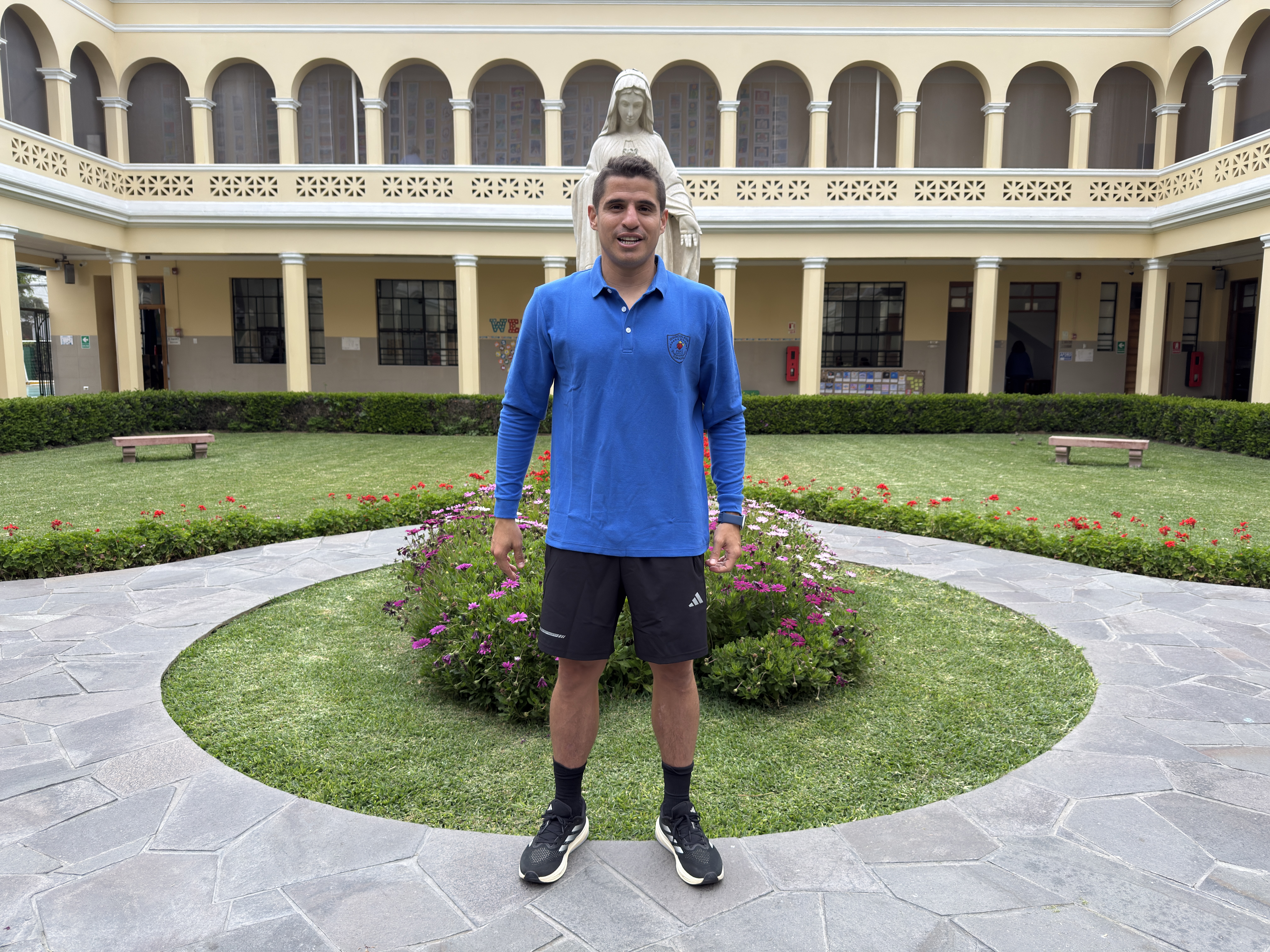 Aldo Corzo, jugador profesional de fútbol.