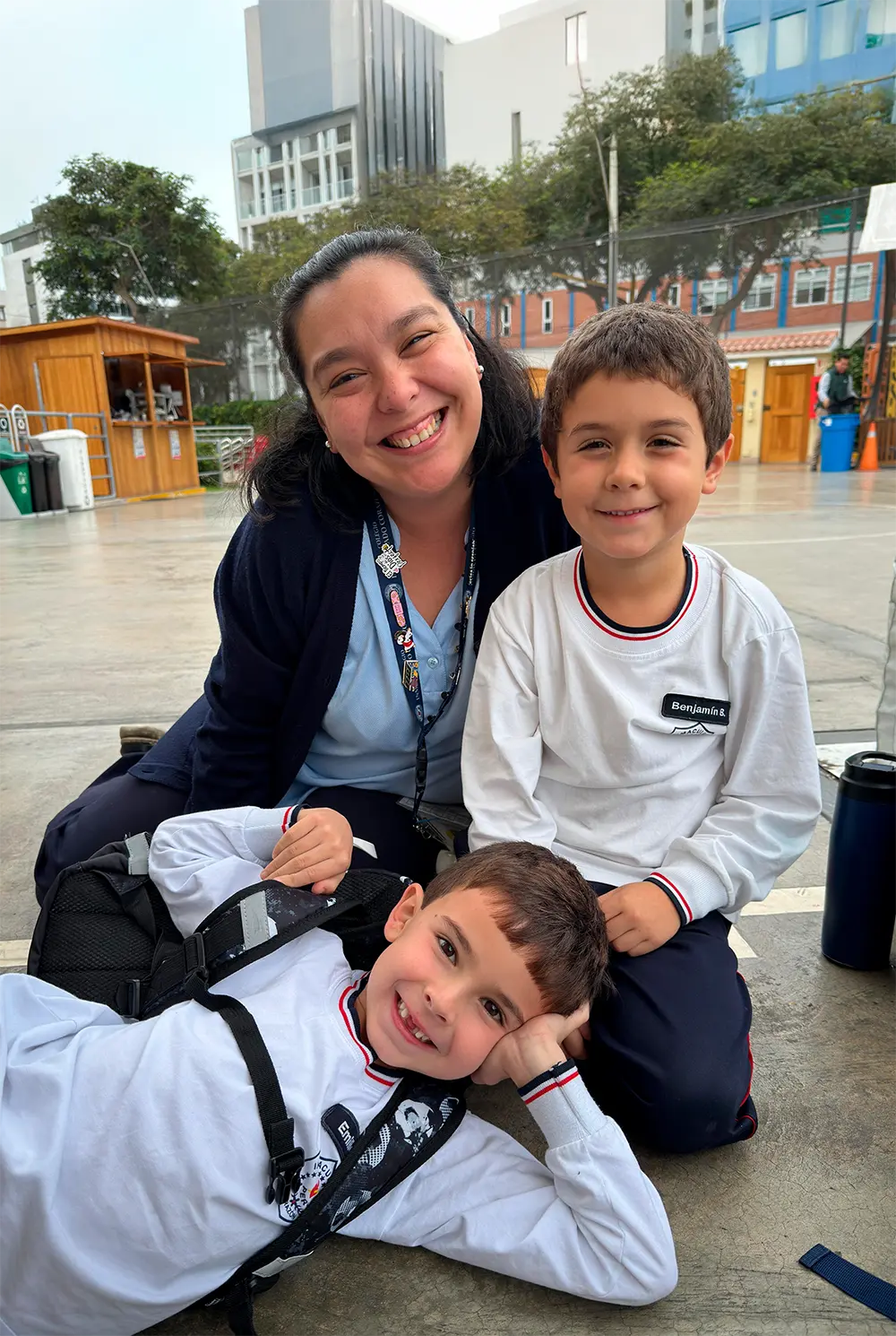 Estudiantes de primaria del Colegio Inmaculado Corazón